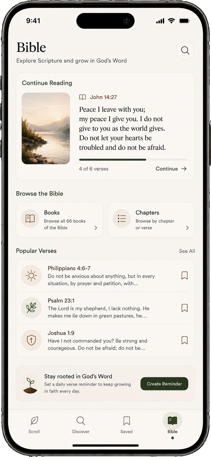 Bible home
